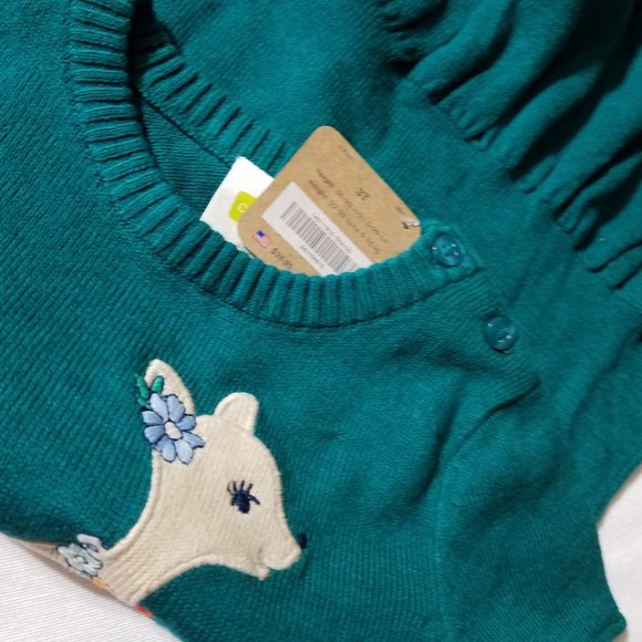 Crazy 8 Forest Magic 3T Sweater Dress NWT. - Picture 4 of 4